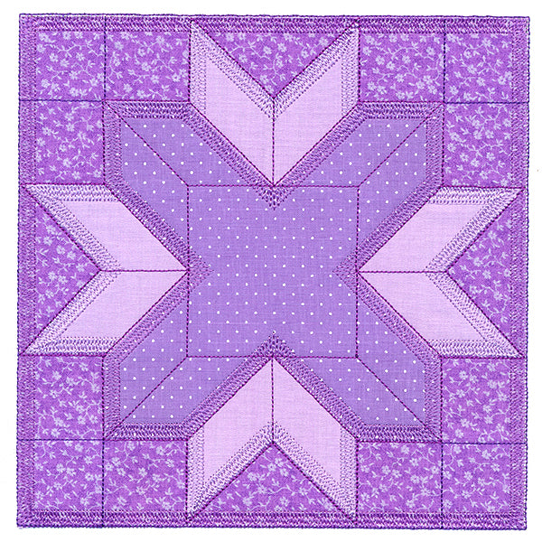 Merry Kite Quilt Block (In-the-Hoop)