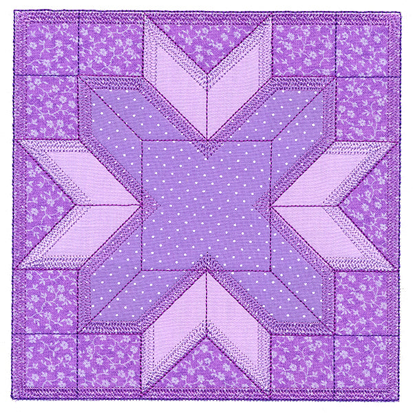 Merry Kite Quilt Block (In-the-Hoop)