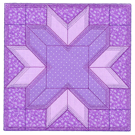 Merry Kite Quilt Block (In-the-Hoop)