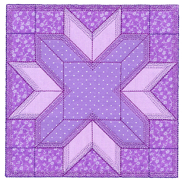 Merry Kite Quilt Block (In-the-Hoop)