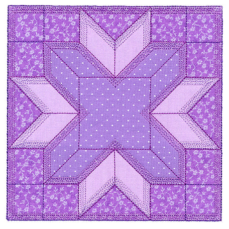 Merry Kite Quilt Block (In-the-Hoop)