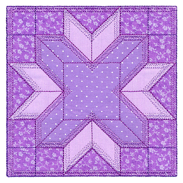 Merry Kite Quilt Block (In-the-Hoop)