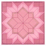 Carpenter's Star Quilt Block (In-the-Hoop)