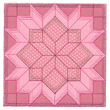 Carpenter's Star Quilt Block (In-the-Hoop)