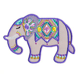Jeweled Safari Elephant (Applique)