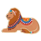 Jeweled Safari Lion (Applique)