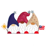 Americana Gnomes Trio (Heirloom Applique)