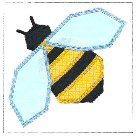 Honeybee Quilt Block (In-the-Hoop)
