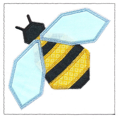 Honeybee Quilt Block (In-the-Hoop)