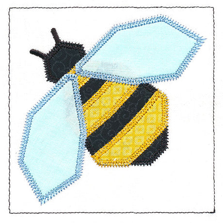 Honeybee Quilt Block (In-the-Hoop)