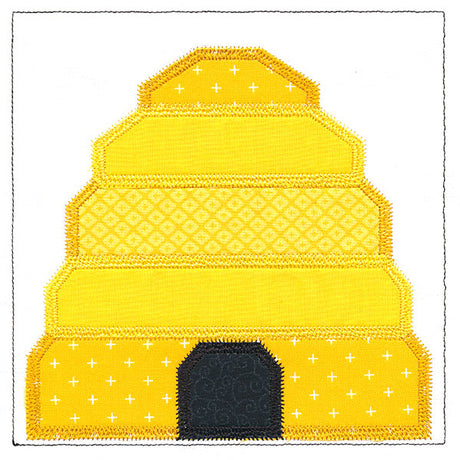 Beehive Quilt Block (In-the-Hoop)