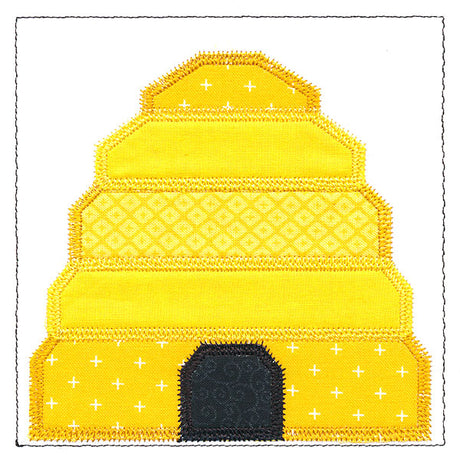 Beehive Quilt Block (In-the-Hoop)
