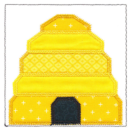 Beehive Quilt Block (In-the-Hoop)