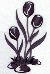 Tulip Trio Silhouette Scene