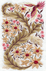 Hummingbird in Flowers