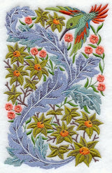 Hummingbird in Flowers