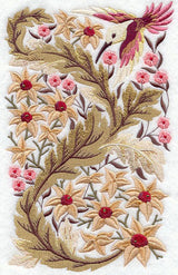 Hummingbird in Flowers