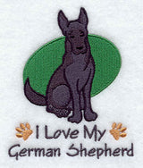 I Love My German Shepherd
