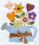 American Folk Flowers Watering Can