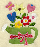 American Folk Flowers Watering Can
