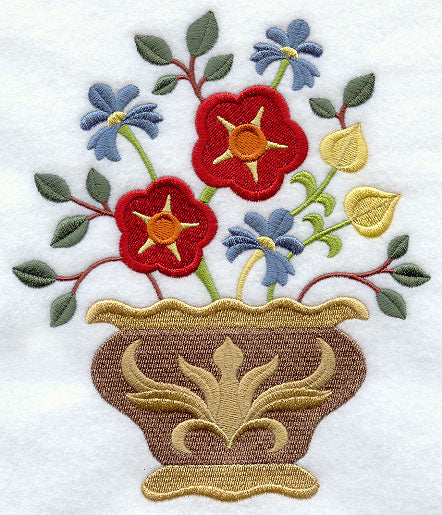 Bountiful Bouquet Vase