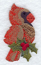 Christmas Cardinal for the Claus's
