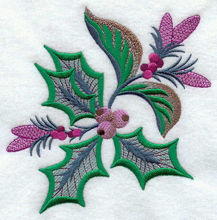 Jacobean Christmas Holly