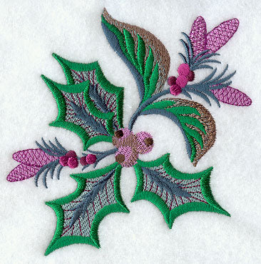 Jacobean Christmas Holly