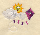 Flying Kites on a Windy Day