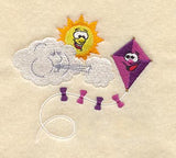 Flying Kites on a Windy Day