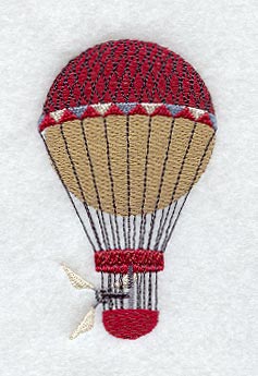 Old Fashioned Balloon & Propeller