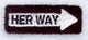 Her Way Sign