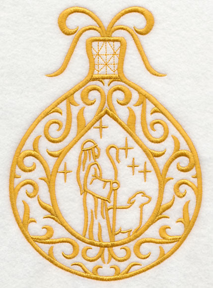 Filigree Ornament with Shepherd