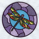 Stained Glass Dragonfly