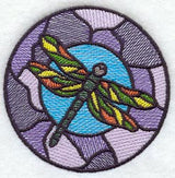 Stained Glass Dragonfly