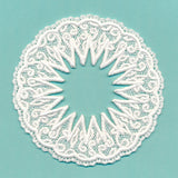 Ruffled Brooch (Battenburg Lace)