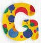 Polka Dot Letter G (3 inch)