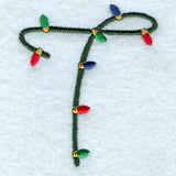 Christmas Lights Letter T - 3 inch