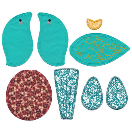 Bird Stuffie in 3D (In-the-Hoop)