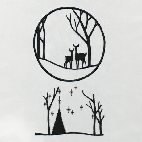 Woodland Shadowbox Ornament (Organza)