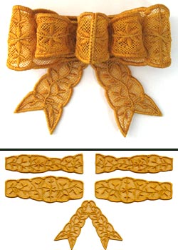 Tailored 3D Bow (Lace)