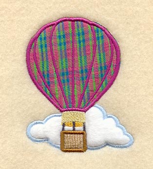 Hot Air Balloon (Applique)